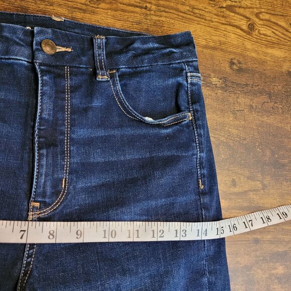 American Eagle Jeans 6 S Jegging Curvy Super Hi Rise Next Level Stretch Dark - Picture 8 of 11